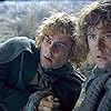 Billy Boyd and Dominic Monaghan in The Lord of the Rings: The Two Towers (2002)
