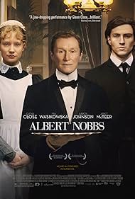 Glenn Close, Aaron Taylor-Johnson, and Mia Wasikowska in Albert Nobbs (2011)