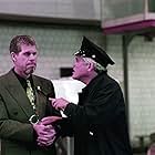 Ron Perlman and G.W. Bailey in Police Academy: Mission to Moscow (1994)