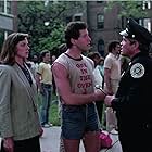 Kim Cattrall, Steve Guttenberg, and G.W. Bailey in Police Academy (1984)