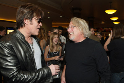 Billy Ray Cyrus and Brian Levant at an event for The Spy Next Door (2010)