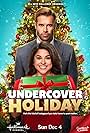 Stephen Huszar and Noemi Gonzalez in Undercover Holiday (2022)