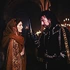 Alan Rickman and Mary Elizabeth Mastrantonio in Robin Hood: Prince of Thieves (1991)