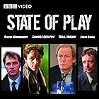 Amelia Bullmore, Deborah Findlay, Kelly Macdonald, James McAvoy, David Morrissey, Bill Nighy, and John Simm in State of Play (2003)