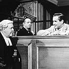 Tyrone Power and Charles Laughton in Witness for the Prosecution (1957)