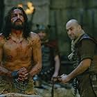 Jim Caviezel and Dario D'Ambrosi in The Passion of the Christ (2004)