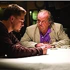 Leonardo DiCaprio and Jack Nicholson in The Departed (2006)