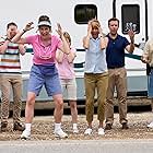 Jennifer Aniston, Nick Offerman, Molly C. Quinn, Emma Roberts, Jason Sudeikis, Kathryn Hahn, and Will Poulter in We're the Millers (2013)