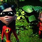 Sarah Vowell and Spencer Fox in The Incredibles (2004)