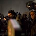 Benicio Del Toro and Joe Johnston in The Wolfman (2010)