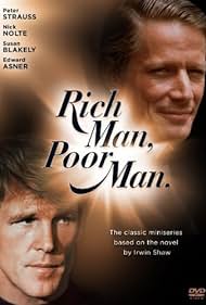 Nick Nolte and Peter Strauss in Rich Man, Poor Man - Book II (1976)