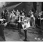 Laurence Olivier, Eileen Herlie, Terence Morgan, Basil Sydney, and Norman Wooland in Hamlet (1948)