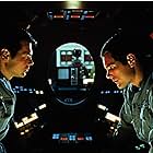 Keir Dullea, Gary Lockwood, and Douglas Rain in 2001: A Space Odyssey (1968)