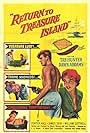 Tab Hunter and Dawn Addams in Return to Treasure Island (1954)