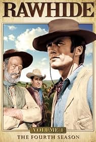 Clint Eastwood, Paul Brinegar, and Sheb Wooley in Rawhide (1959)