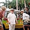 Jeff Goldblum, Richard Attenborough, Laura Dern, Sam Neill, Ariana Richards, and Martin Ferrero in Jurassic Park (1993)