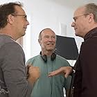 Kevin Costner, William Hurt, and Bruce A. Evans in Mr. Brooks (2007)