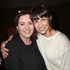 Philippa Boyens and Evangeline Lilly at an event for The Hobbit: The Battle of the Five Armies (2014)