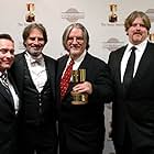 Matt Groening, John DiMaggio, David Silverman, and Billy West