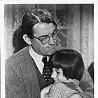 Gregory Peck and Mary Badham in To Kill a Mockingbird (1962)
