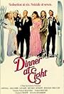 Lauren Bacall, Charles Durning, John Mahoney, Harry Hamlin, Ellen Greene, and Marsha Mason in Dinner at Eight (1989)