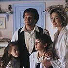 Robin Williams, Charlie Korsmo, Caroline Goodall, and Amber Scott in Hook (1991)