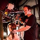 Quentin Tarantino and Vanessa Ferlito in Grindhouse (2007)