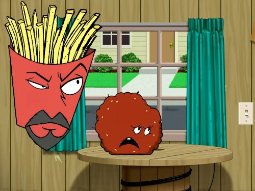 Dave Willis and Carey Means in Aqua Teen Hunger Force (2000)