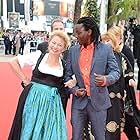 Margarete Tiesel and Peter Kazungu at an event for Paradise: Love (2012)