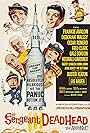 Buster Keaton, Eve Arden, Frankie Avalon, Cesar Romero, Fred Clark, Reginald Gardiner, Gale Gordon, and Deborah Walley in Sergeant Dead Head (1965)