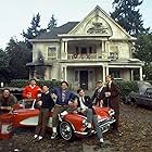 John Belushi, Tom Hulce, Tim Matheson, Stephen Furst, Bruce McGill, Peter Riegert, and James Widdoes in National Lampoon's Animal House (1978)