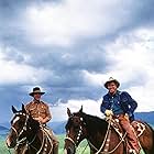 Robert Redford and Buck Brannaman in The Horse Whisperer (1998)