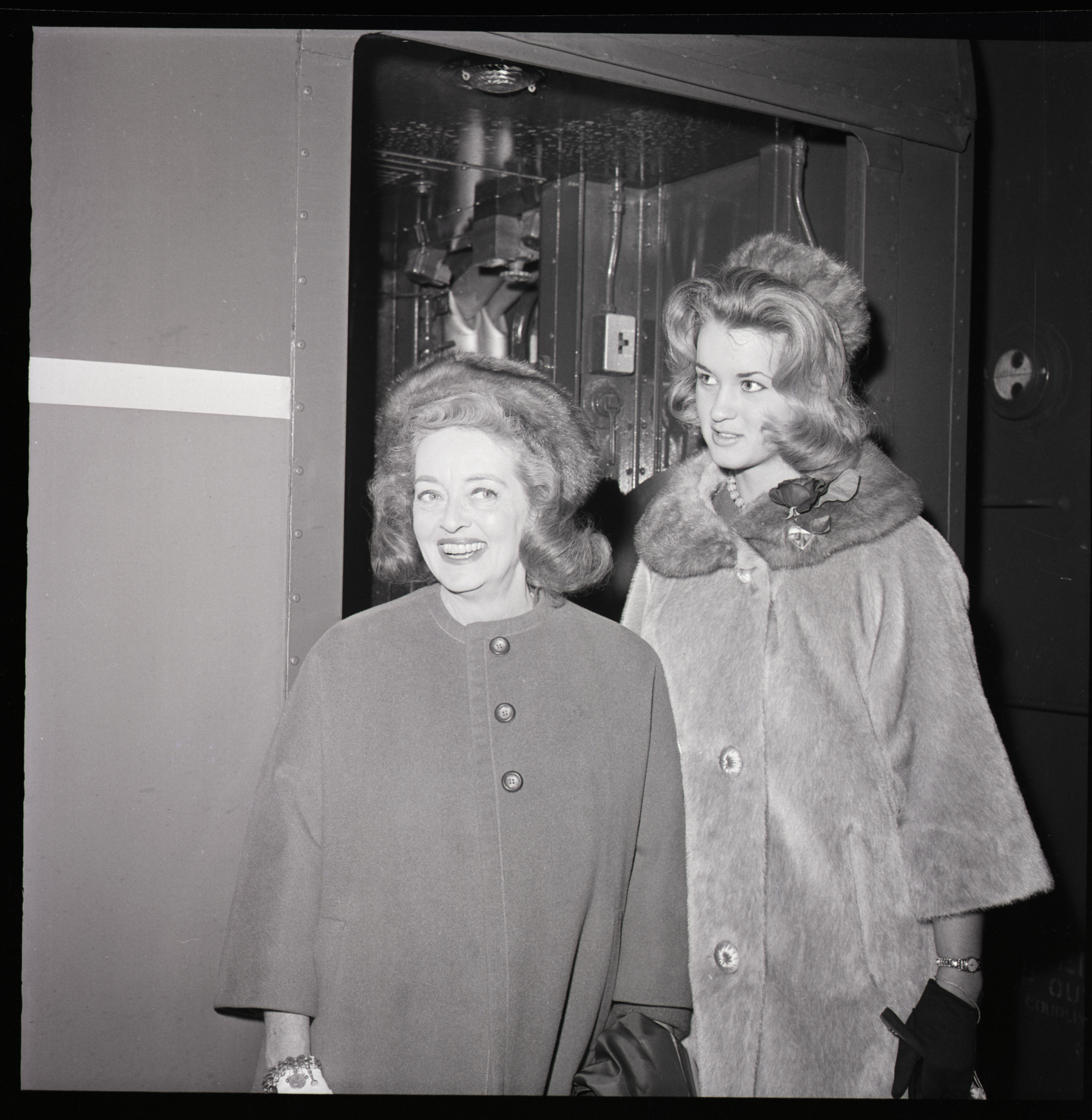Bette Davis and Barbara Merrill