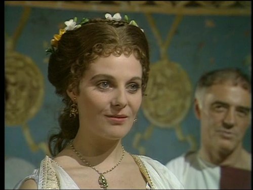Alan Thompson and Sheila White in I, Claudius (1976)