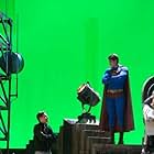 Behind-the-scenes with writer/director Bryan Singer and Brandon Routh as Superman