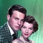 Robert Wagner and Barbara Bates in Let's Make It Legal (1951)