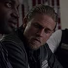 Charlie Hunnam, Mo McRae, and David Labrava in Sons of Anarchy (2008)
