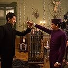 Adrien Brody and Tony Revolori in The Grand Budapest Hotel (2014)