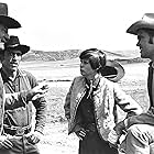 John Wayne, Glen Campbell, Kim Darby, and Ron Soble in True Grit (1969)