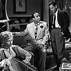 William Holden, Broderick Crawford, and Judy Holliday in Born Yesterday (1950)