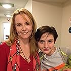 On the set of "Saint Francis" with the amazing Lea Thompson.  She's so sweet!