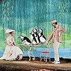 Julie Andrews, Dick Van Dyke, Daws Butler, Peter Ellenshaw, Dal McKennon, J. Pat O'Malley, Richard M. Sherman, and David Tomlinson in Mary Poppins (1964)