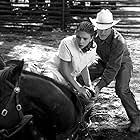 Robert Redford and Scarlett Johansson in The Horse Whisperer (1998)