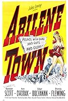 Randolph Scott and Ann Dvorak in Abilene Town (1946)