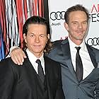 Mark Wahlberg and Peter Berg at an event for Patriots Day (2016)