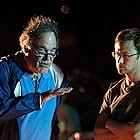 Oliver Stone and Joseph Gordon-Levitt in Snowden (2016)