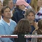 Jackie Flynn at Boston Red Sox game with Peter Farrelly