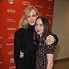 Zoe Kazan and Carey Mulligan at an event for Wildlife (2018)