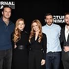 Amy Adams, Isla Fisher, Jake Gyllenhaal, Aaron Taylor-Johnson, and Armie Hammer at an event for Nocturnal Animals (2016)