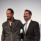 Chris Cornell and Serj Tankian at an event for The Promise (2016)